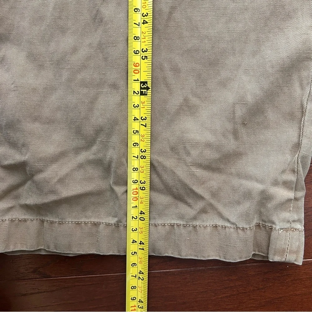 $350 Alice+Olivia Henry Paperbag Pant and Tie brown wide leg high rise size 14:
